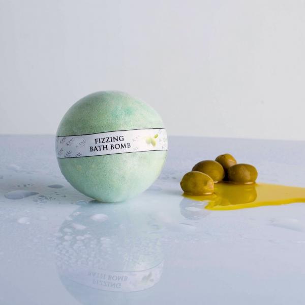 Nährende Maxi-Badekugel Olive 160g