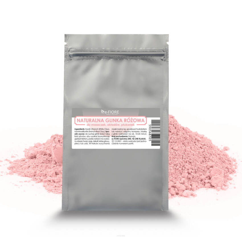 Rosa Tonerde für vaskuläre Haut mit Verfärbungen 100g