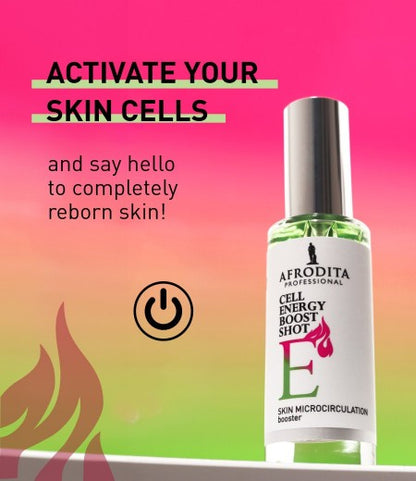 CELL ENERGY BOOST SHOT Stimulator der Hautmikrozirkulation